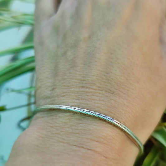 Bracciale argento 925 Snake argento - GARABAD