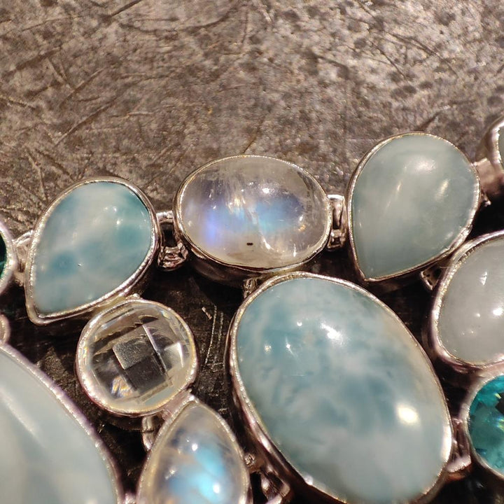 Bracciale con LARIMAR in argento 925 - LARA