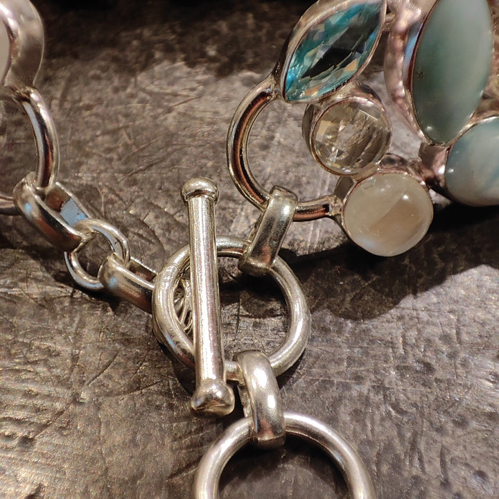 Bracciale con LARIMAR in argento 925 - LARA