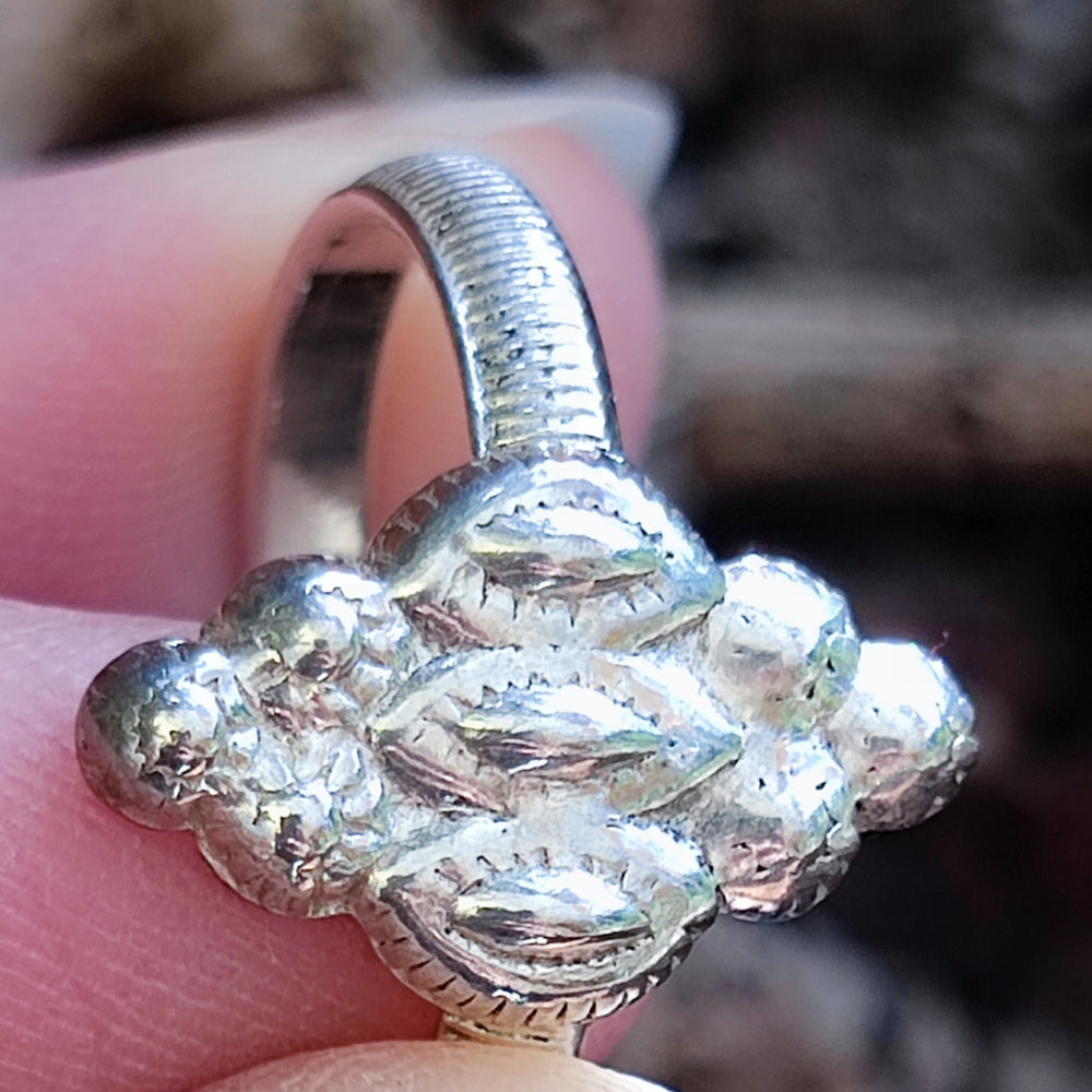 Anello etnico in argento 925 - RAJPOOT