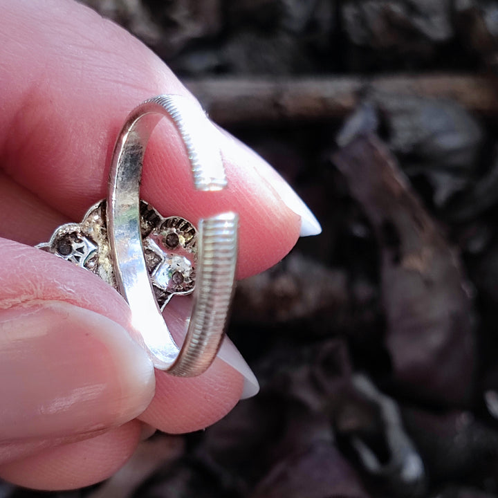 Anello etnico in argento 925 - RAJPOOT
