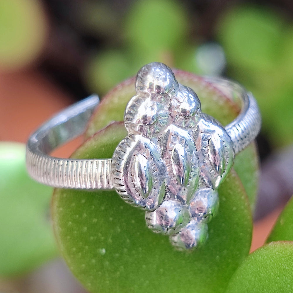 Anello etnico in argento 925 - RAJPOOT