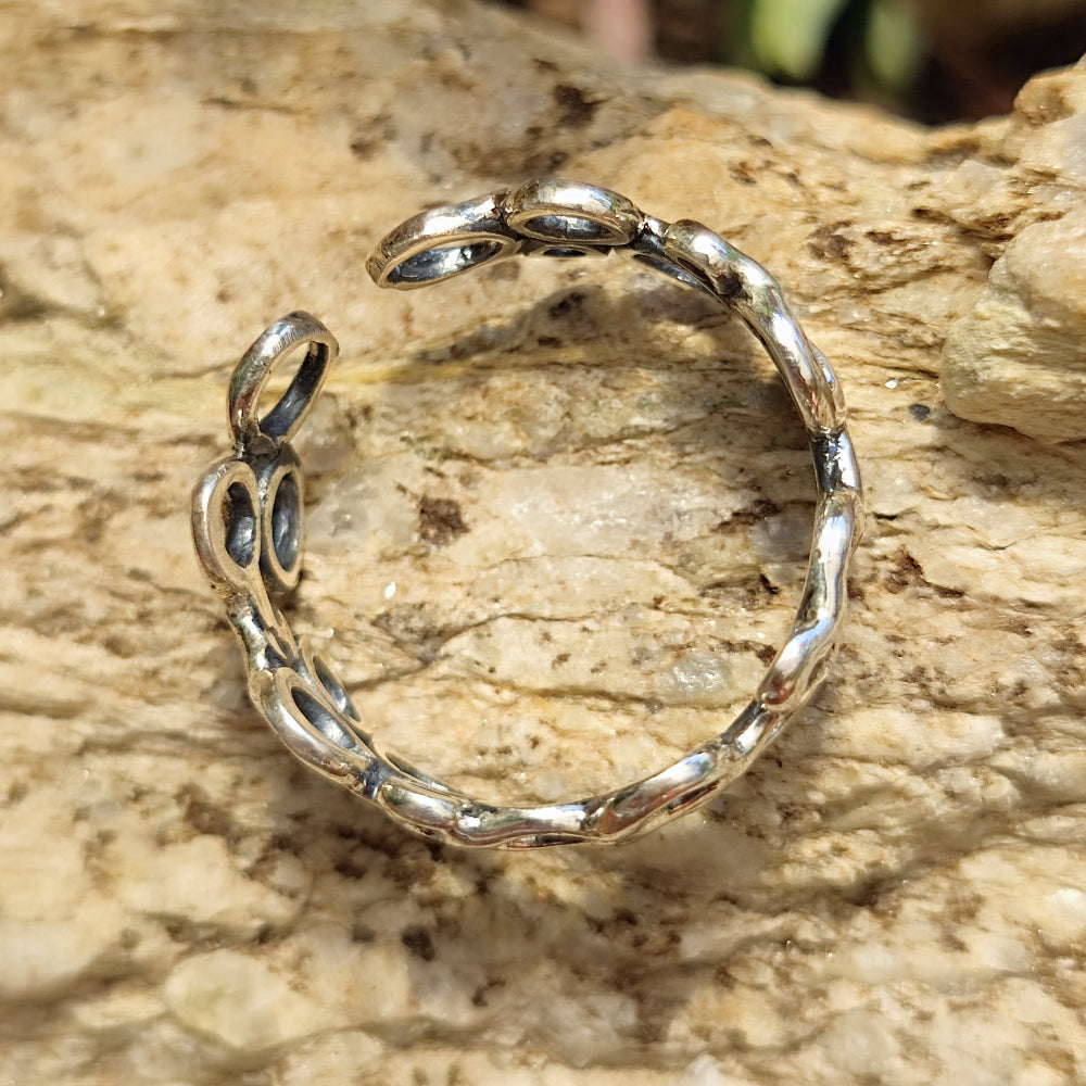 Anello artigianale in argento 925 - NALBARI