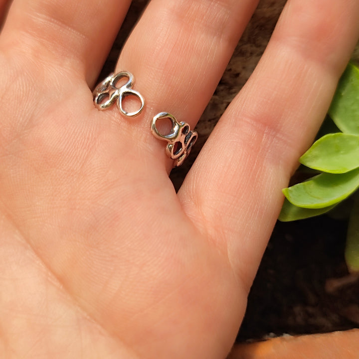 Anello artigianale in argento 925 - NALBARI