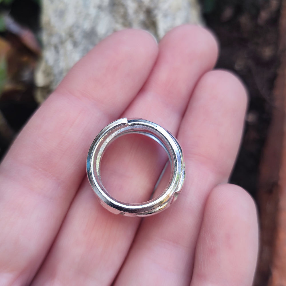 Anello a fascia in argento 925 - SHIVRAJPUR
