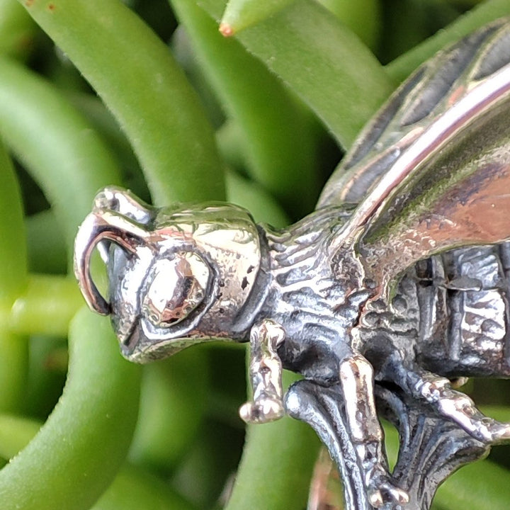 Anello in argento 925 con ape - MADHAMAKHI