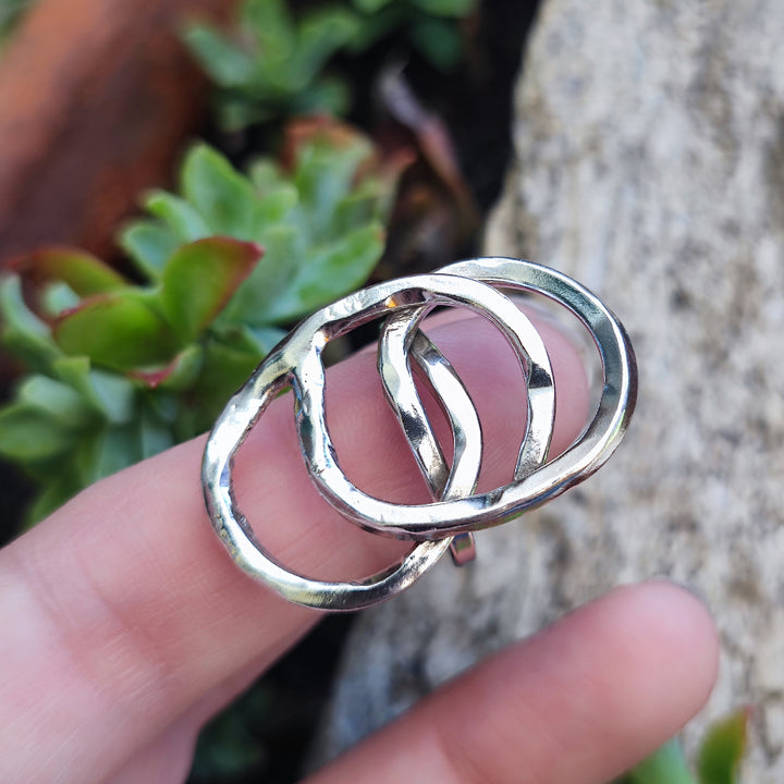 Anello artigianale in argento 925 - CHUMI