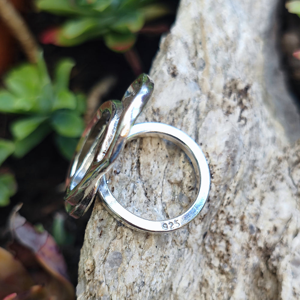 Anello artigianale in argento 925 - CHUMI