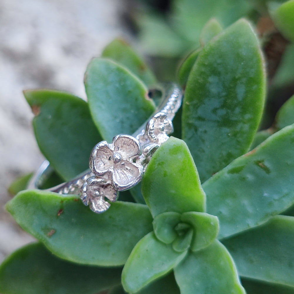 Anello etnico artigianale in argento 925 - BASRA