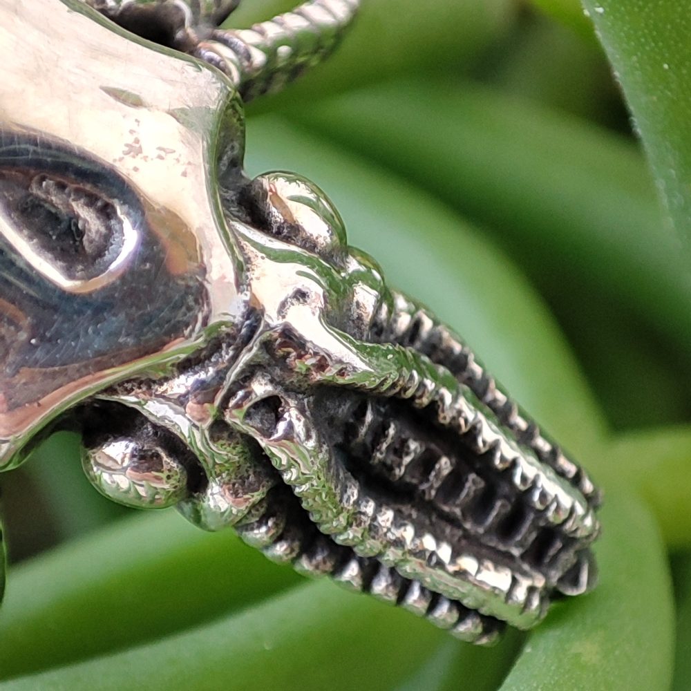 Anello in argento 925 con calamaro - SKVIDA