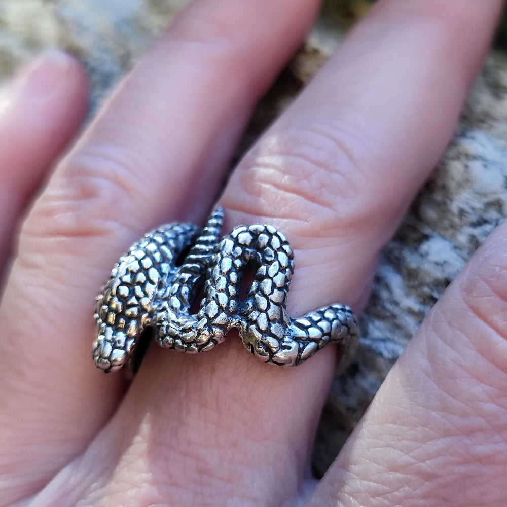 Anello in argento 925 serpenti - DADARI