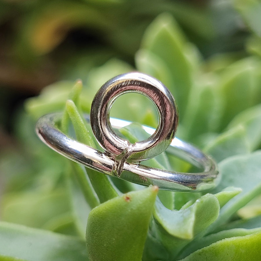 Anello in argento 925 con cerchio - DAMOH