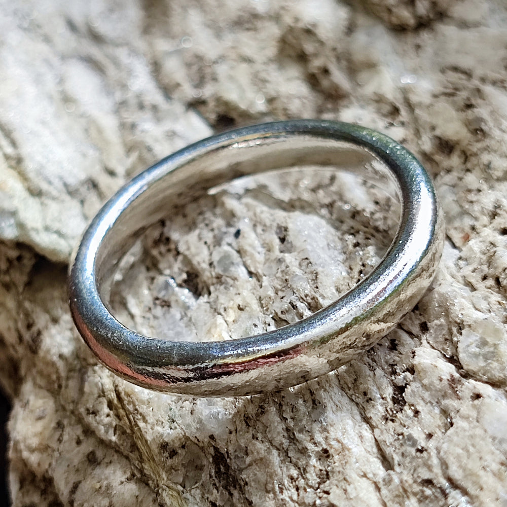 Anello a fascia in argento 925 - FEDE