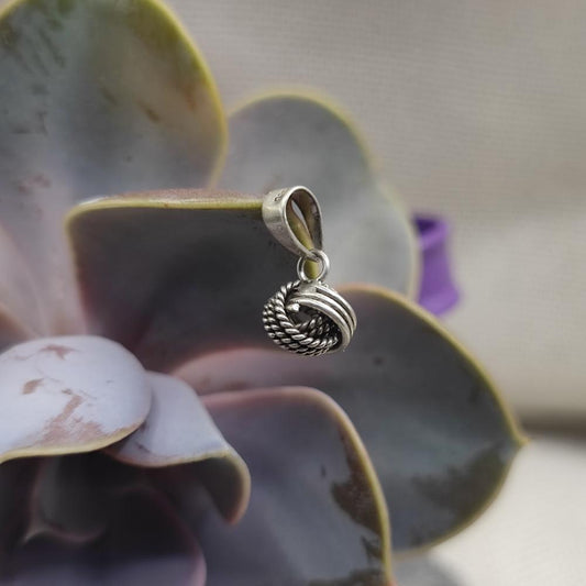 Ciondolo intreccio in argento 925 - DARVANI