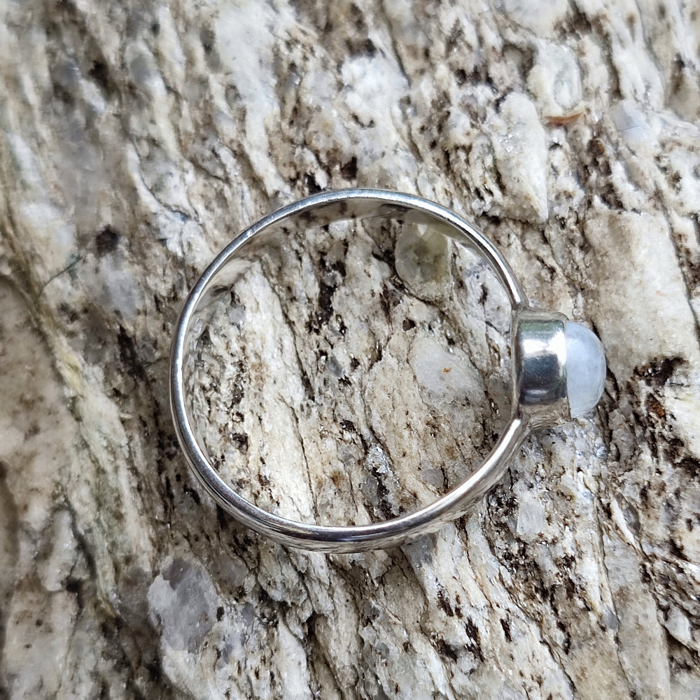 Anello con pietra in argento 925 - ITAMA