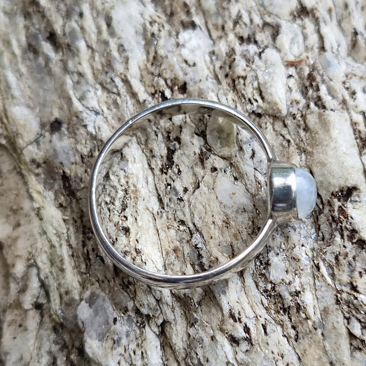 Anello con pietra in argento 925 - ITAMA