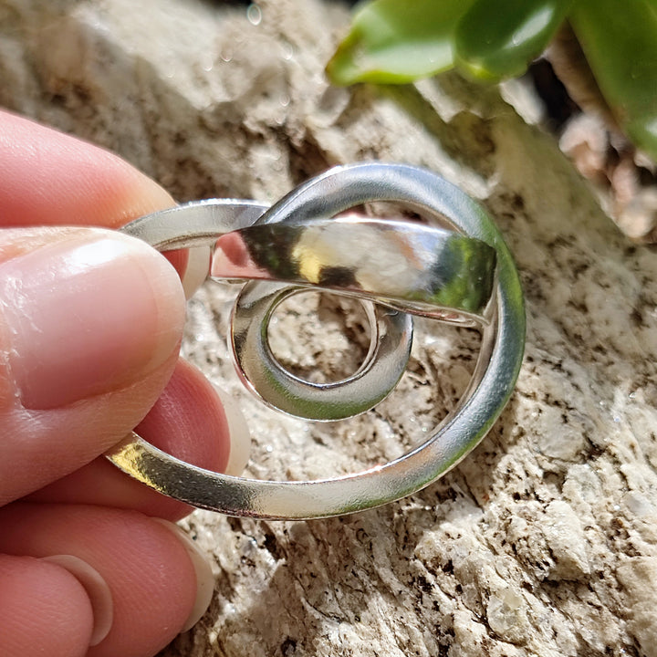 Anello design contemporaneo in argento 925 - MIRAYA