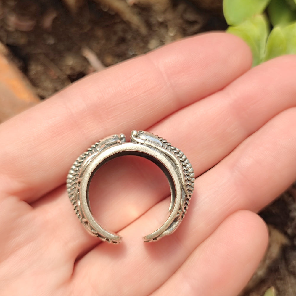 Anello in argento 925 con pesce - LORMI