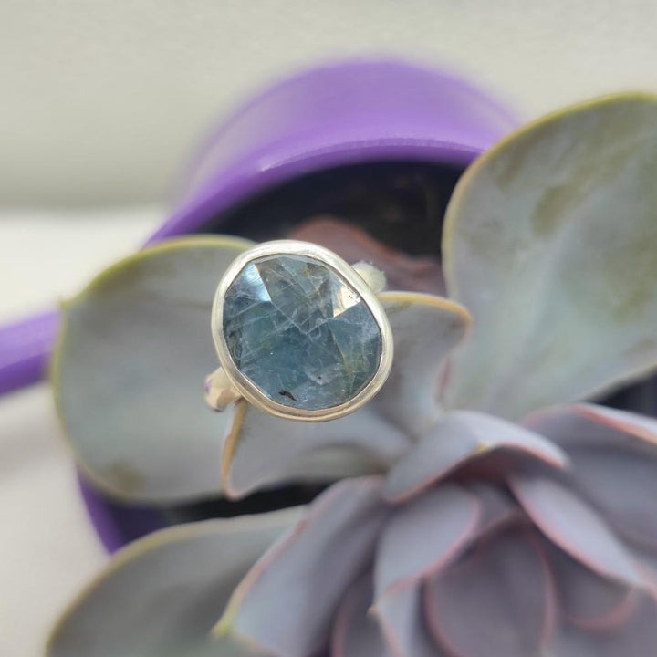 Anello etnico in argento 925 con pietra - AKKARAMPAL