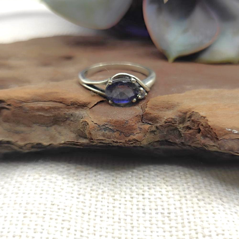 Anello in argento 925 con pietra - ANANTAPUR