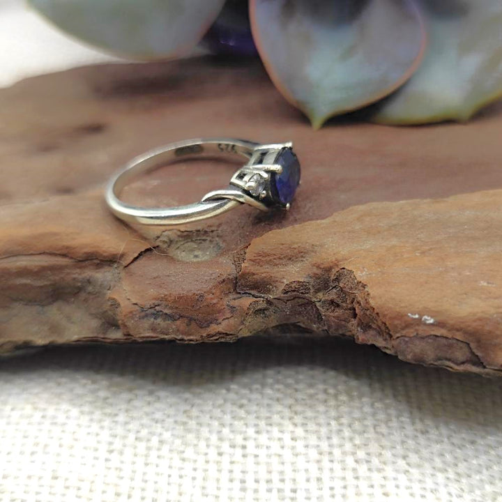 Anello in argento 925 con pietra - ANANTAPUR