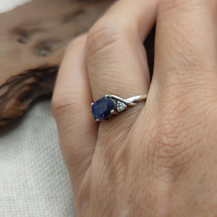 Anello in argento 925 con pietra - ANANTAPUR
