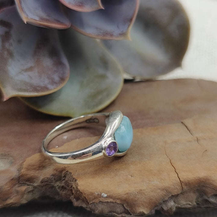 Anello in argento 925 con pietra - BHADRACHALAM