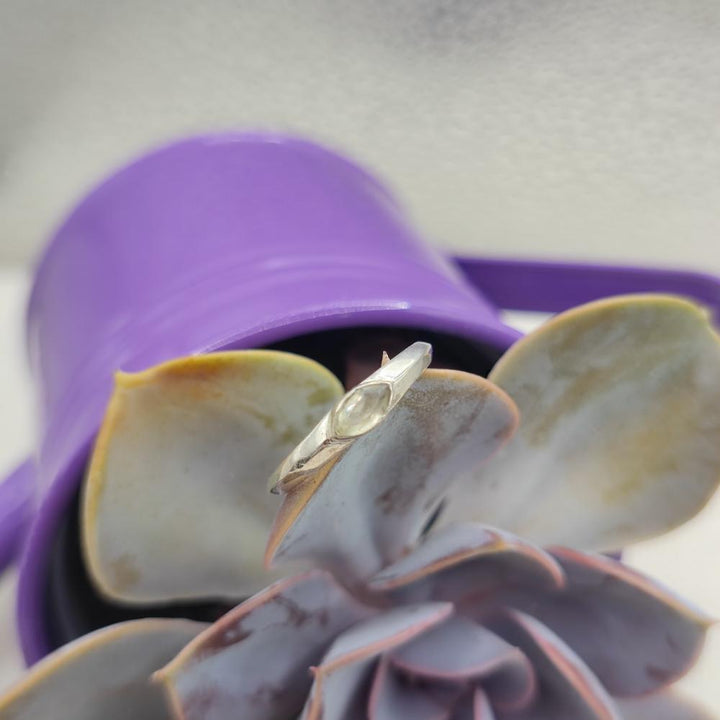 Anello in argento 925 con pietra - DHARMAVARAM