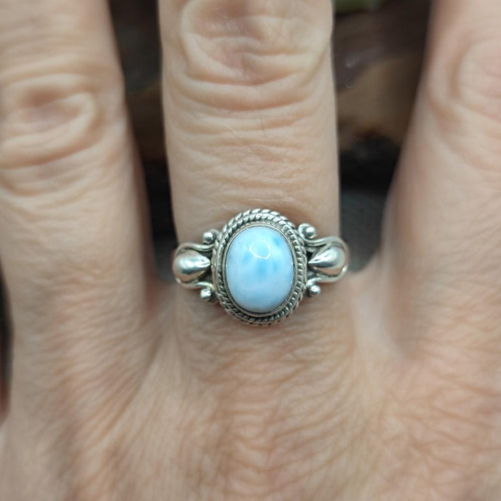 Anello etnico in argento 925 con pietra - GAJULAREGA