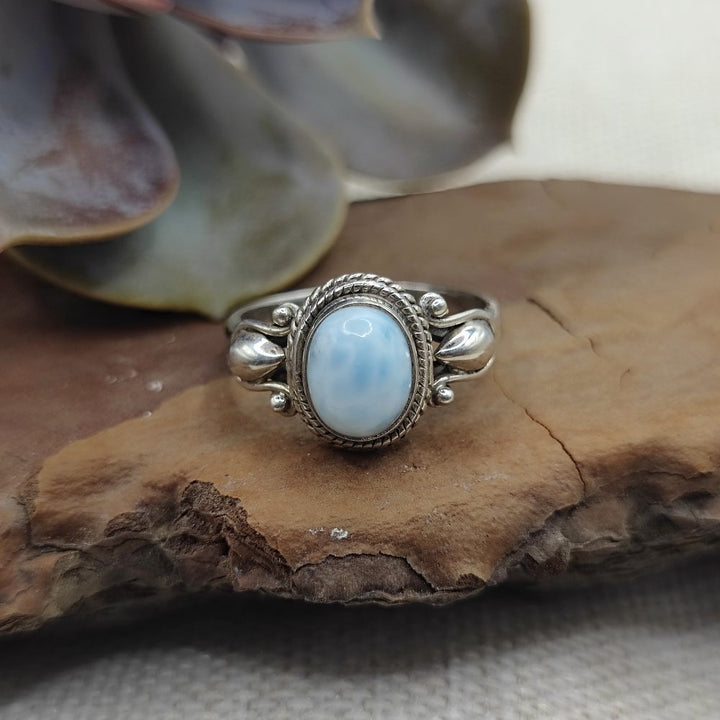 Anello etnico in argento 925 con pietra - GAJULAREGA