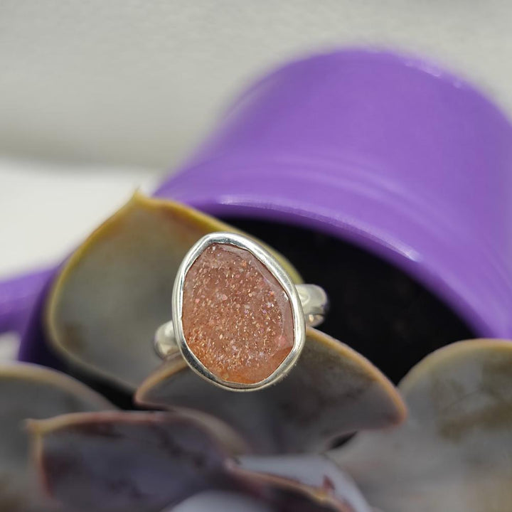 Anello artigianale in argento 925 con pietra - KAMANPUR