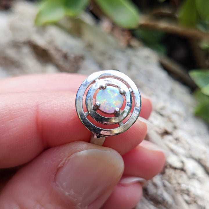 Anello con pietra in argento 925 - ARKOIL