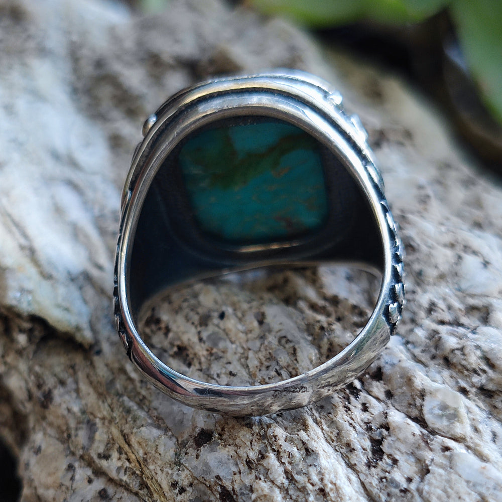 Anello con pietra in argento 925 - BARSHA