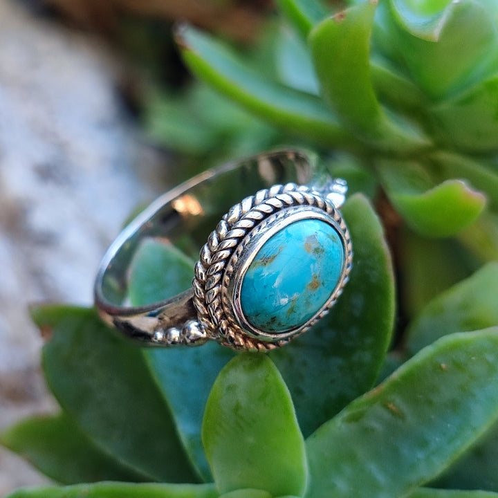 Anello in argento 925 con pietra - GIRIRAJ