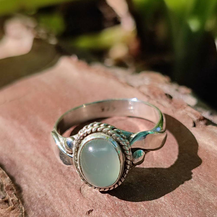 Anello con pietra in argento 925 - GOPHARU
