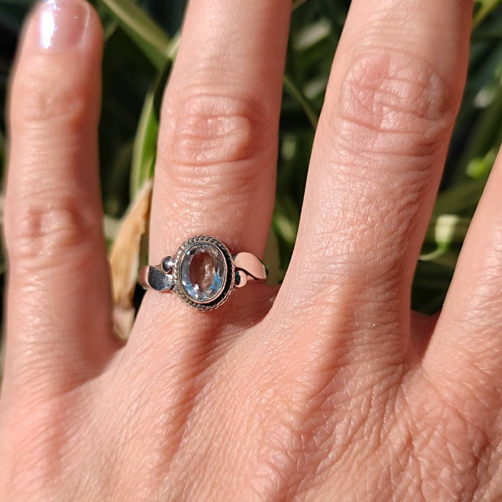 Anello con pietra in argento 925 - GOPHARU