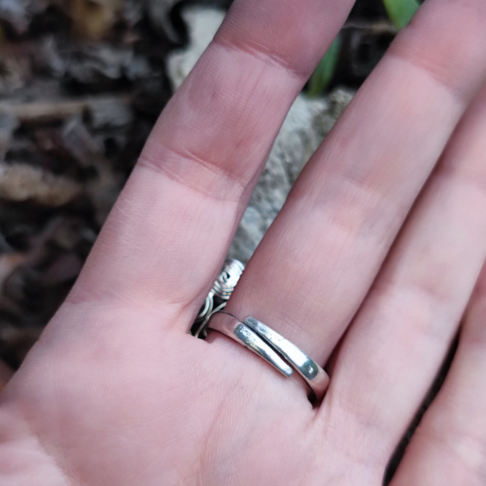 Anello con pietra in argento 925 - IMALIA