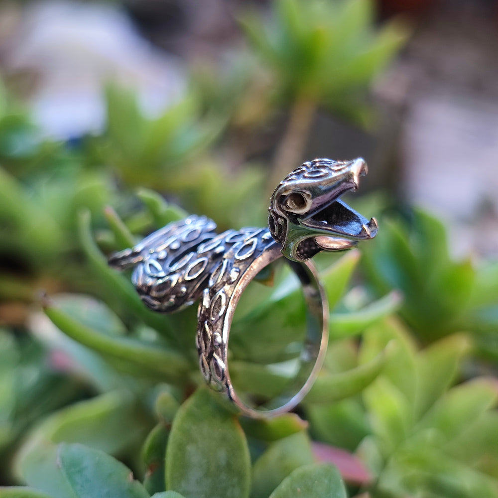 Anello in argento 925 serpenti - KEOSH