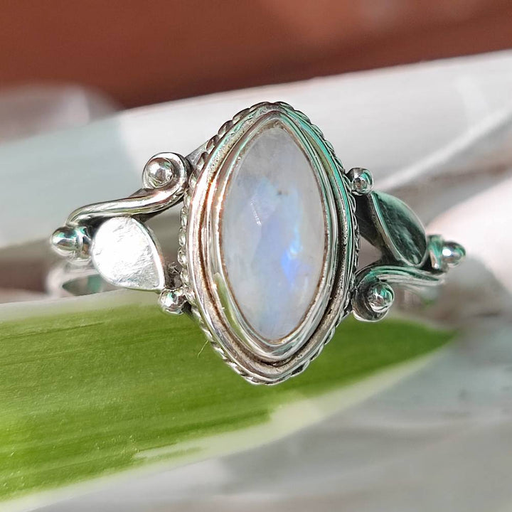 Anello in argento 925 con pietra - KHURA