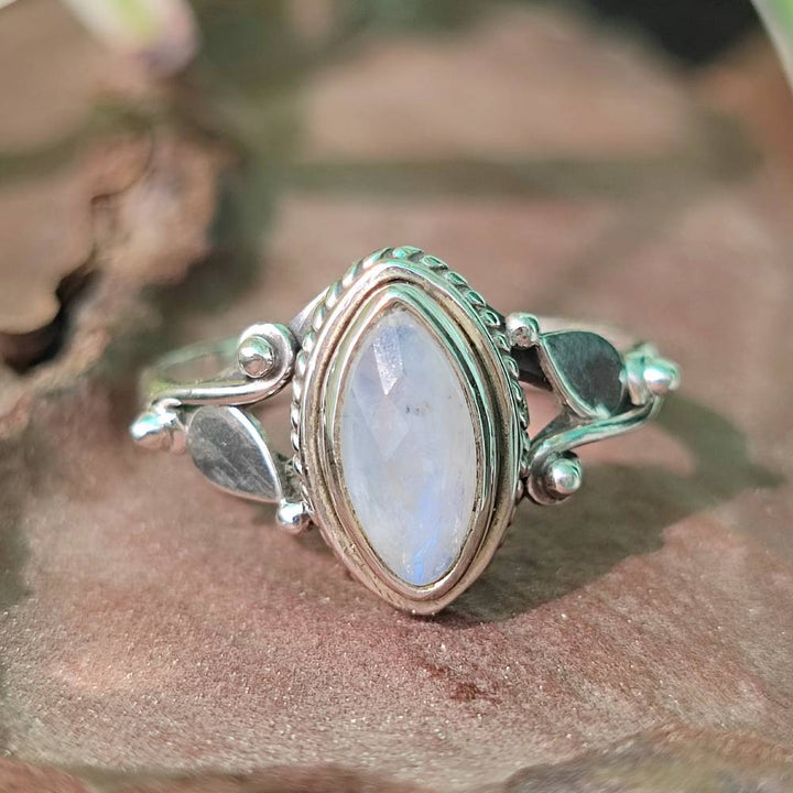Anello in argento 925 con pietra - KHURA