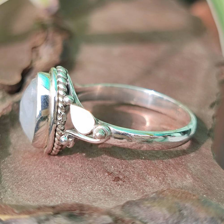 Anello in argento 925 con pietra - KHURA