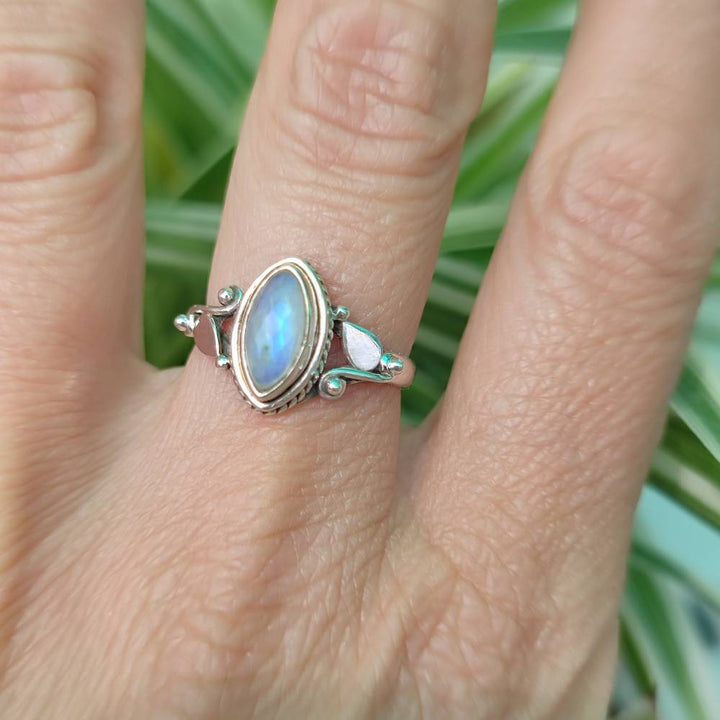 Anello in argento 925 con pietra - KHURA