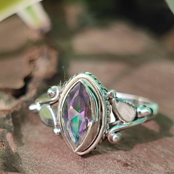 Anello in argento 925 con pietra - KHURA