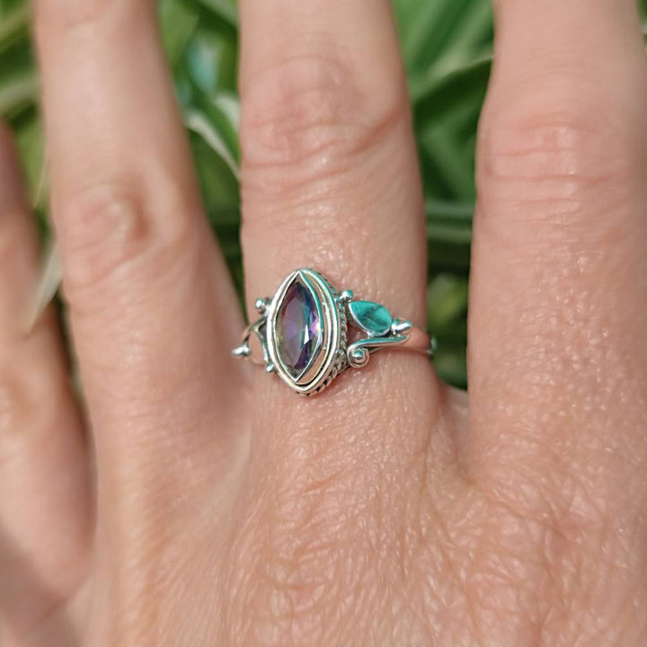 Anello in argento 925 con pietra - KHURA