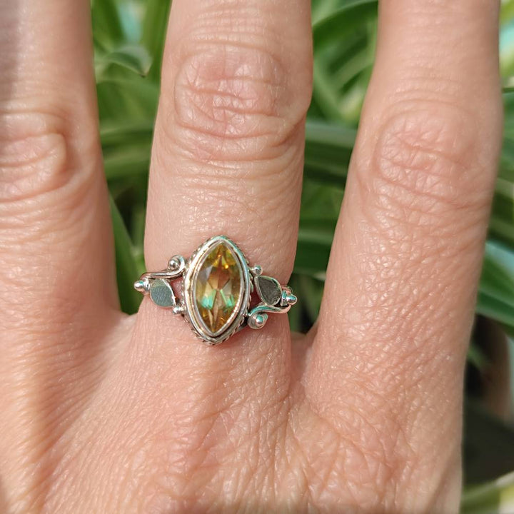 Anello in argento 925 con pietra - KHURA