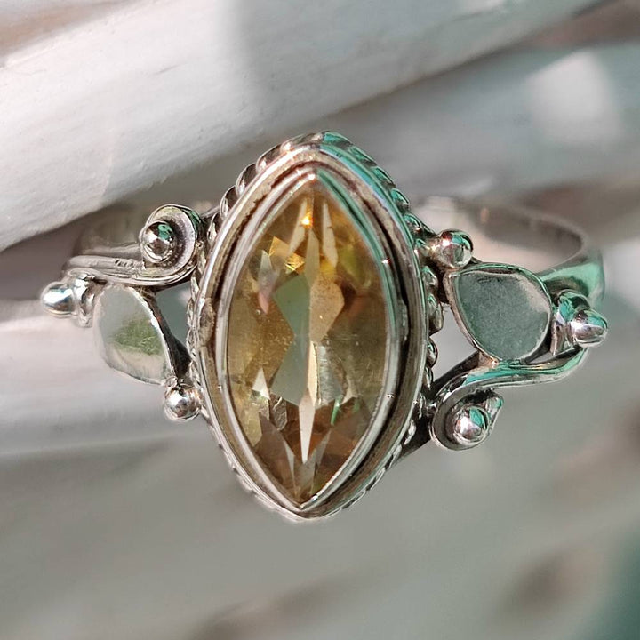 Anello in argento 925 con pietra - KHURA