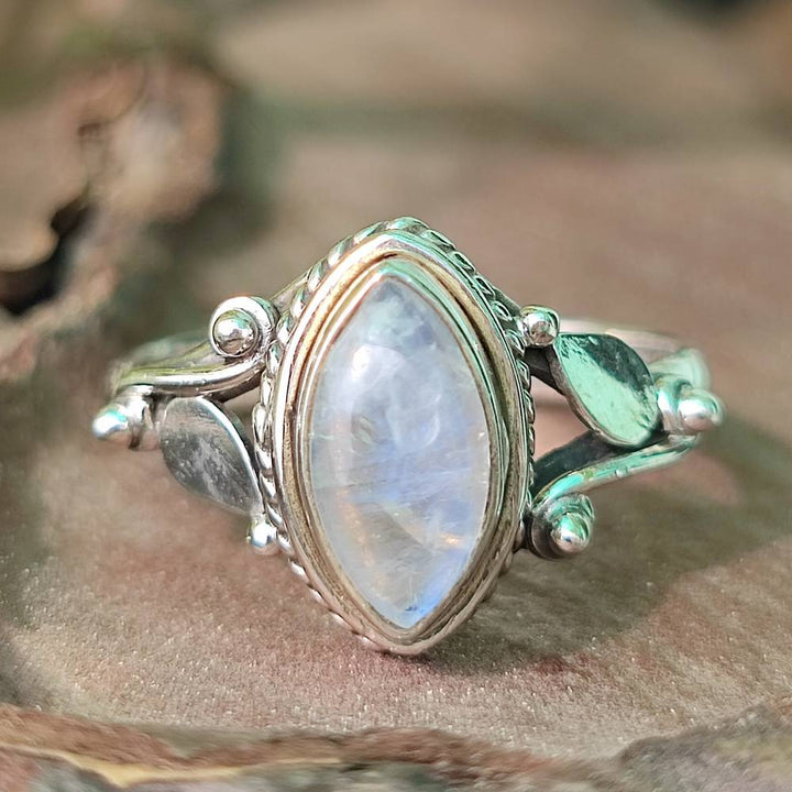 Anello in argento 925 con pietra - KHURA