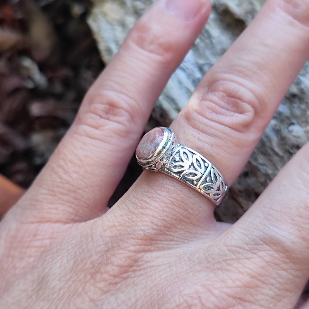 Anello in argento 925 con pietra - KOLOO