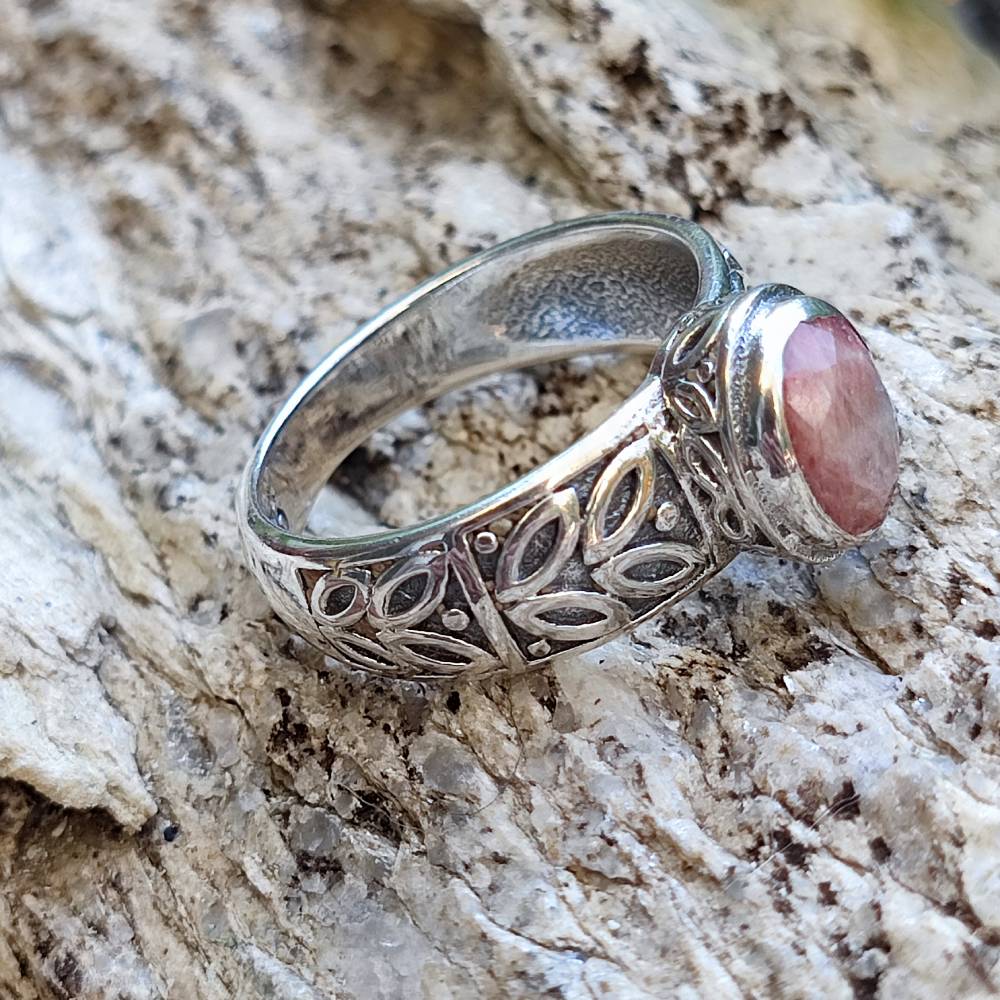 Anello in argento 925 con pietra - KOLOO