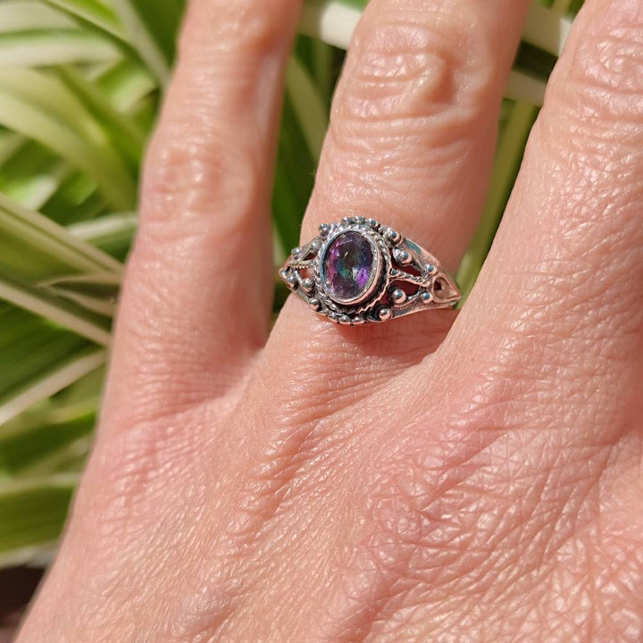 Anello in argento 925 con pietra - LALITESH
